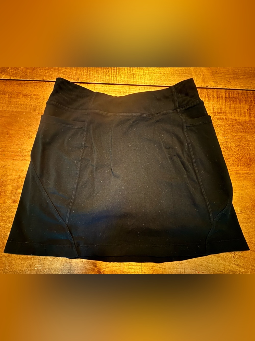 Athleta Black Active Skort